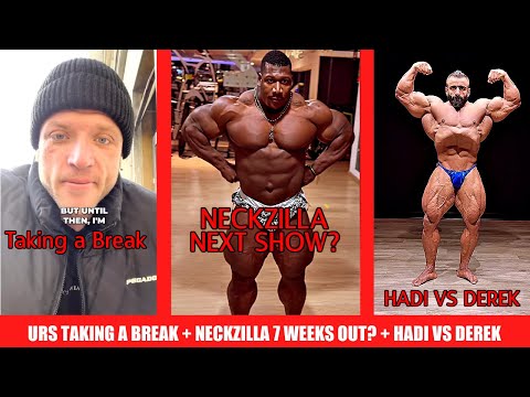 Urs Taking a Break from Competition + Will Neckzilla Compete? + Can Hadi Beat Derek? + Arnold Brazil