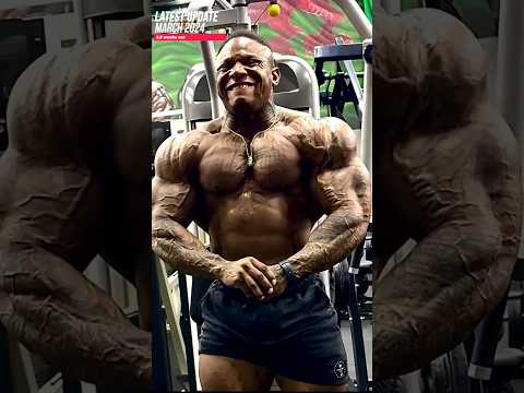 Tonio Burton is looking really shredded 2.5 weeks out of Arnold south America