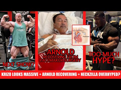 Arnold Schwarzenegger Recovering From Surgery + Krizo’s Next Show + Neckzilla Overhyped? + MORE