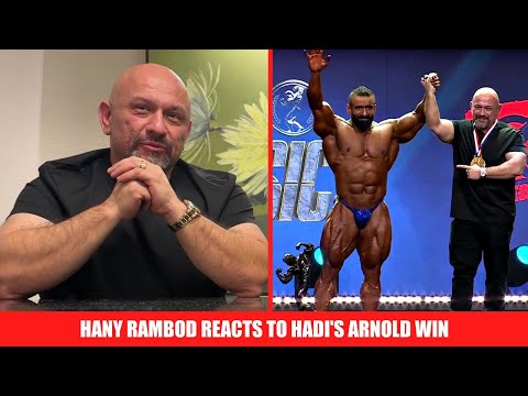 Hany Rambod’s Thoughts on Hadi’s Arnold Win, Finals Recap, Reacts to $500k Prize Money Announcement