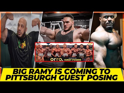 Pittsburgh Pro 2024 guest posing is gonna be awesome+ Big Ramy is coming + Andrew’s 1st guest posing