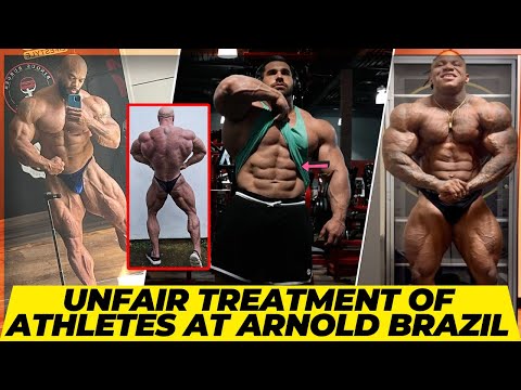 Derek Lunsford rocking an 8 pack + Tonio Blasts Arnold Brazil Management + Bad news from Sergio