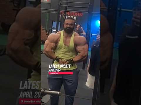 Behrouz Tabani looks in an insane conditioning at 9 weeks out of Empro SPAIN 2024