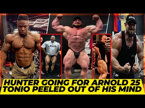 Hunter Labrada going for Arnold 2025 + Rafael needs to be 100% to beat Tonio + Ramon’s redemption